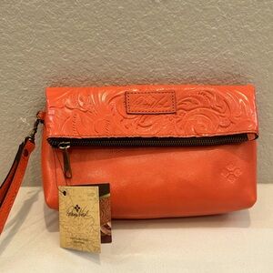 Patricia Nash foldover wristlet pouch NWT